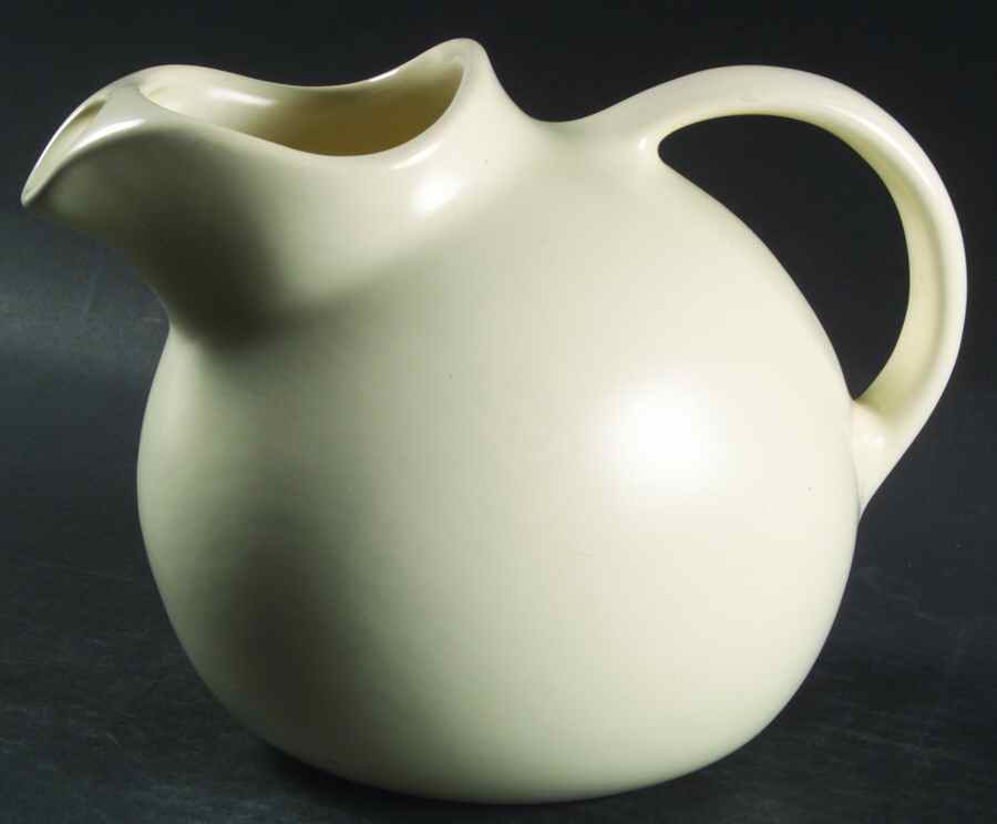 El Patio White (Matte) Water Jug by Franciscan-1