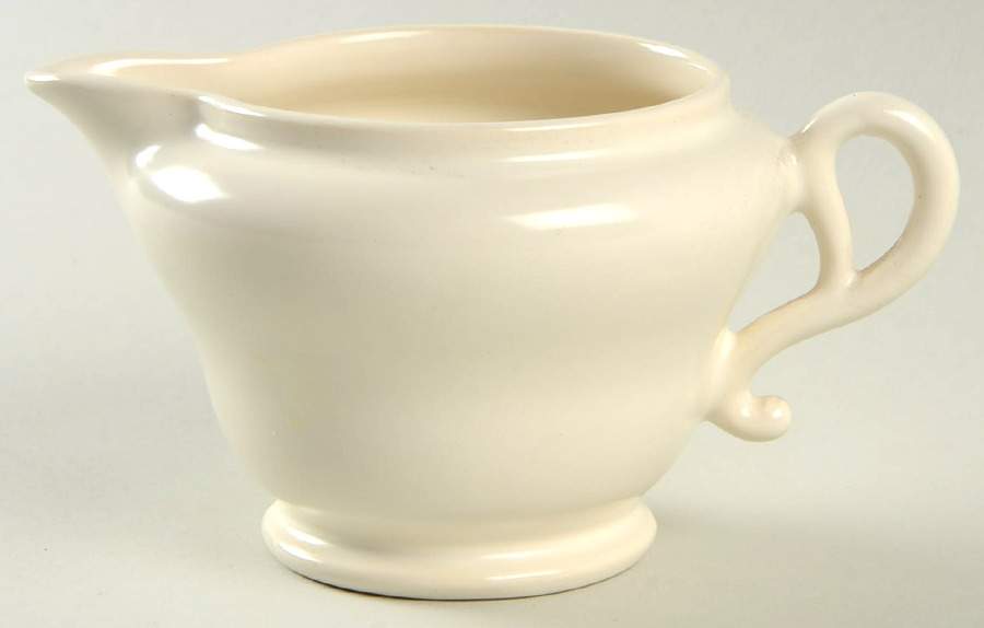 El Patio White (Matte) Creamer by Franciscan-1