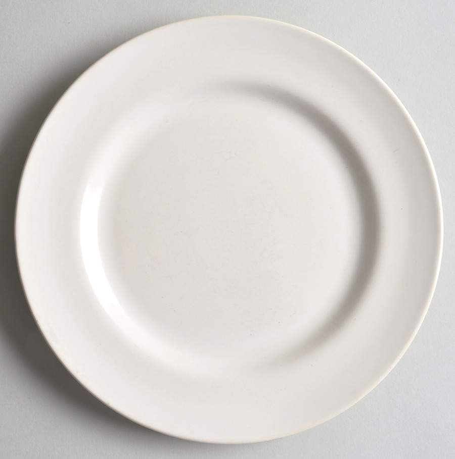 El Patio White (Matte) Salad Plate by Franciscan-1