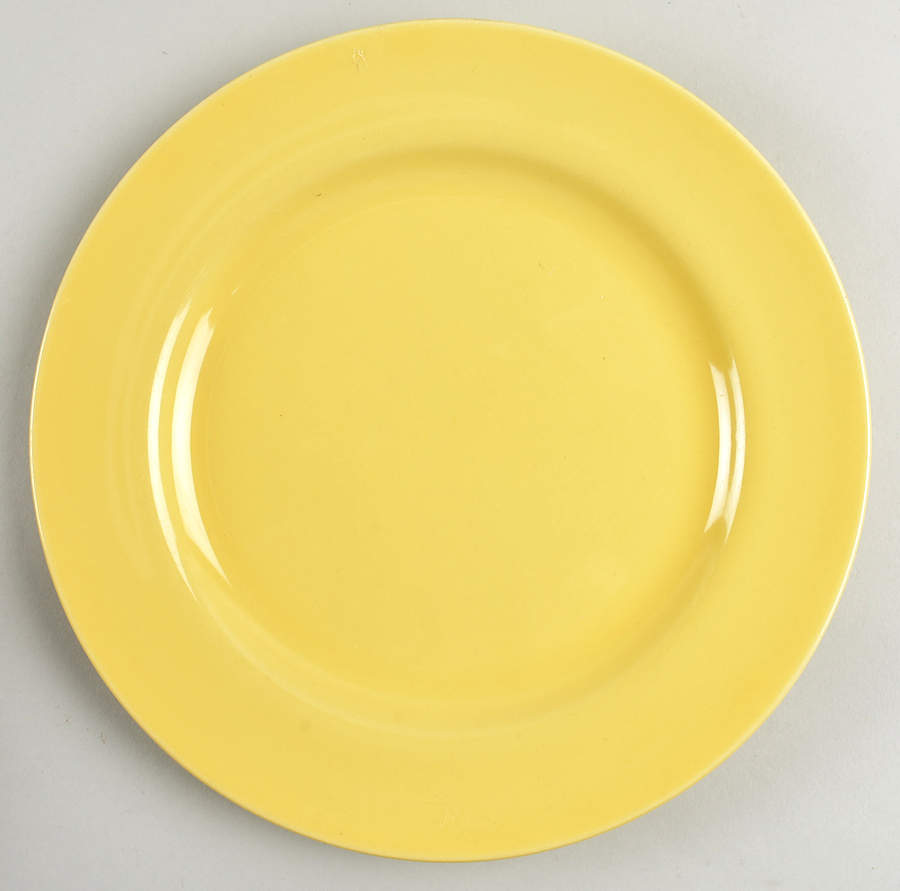 El Patio Bright Yellow (Glossy) Luncheon Plate by Franciscan-1