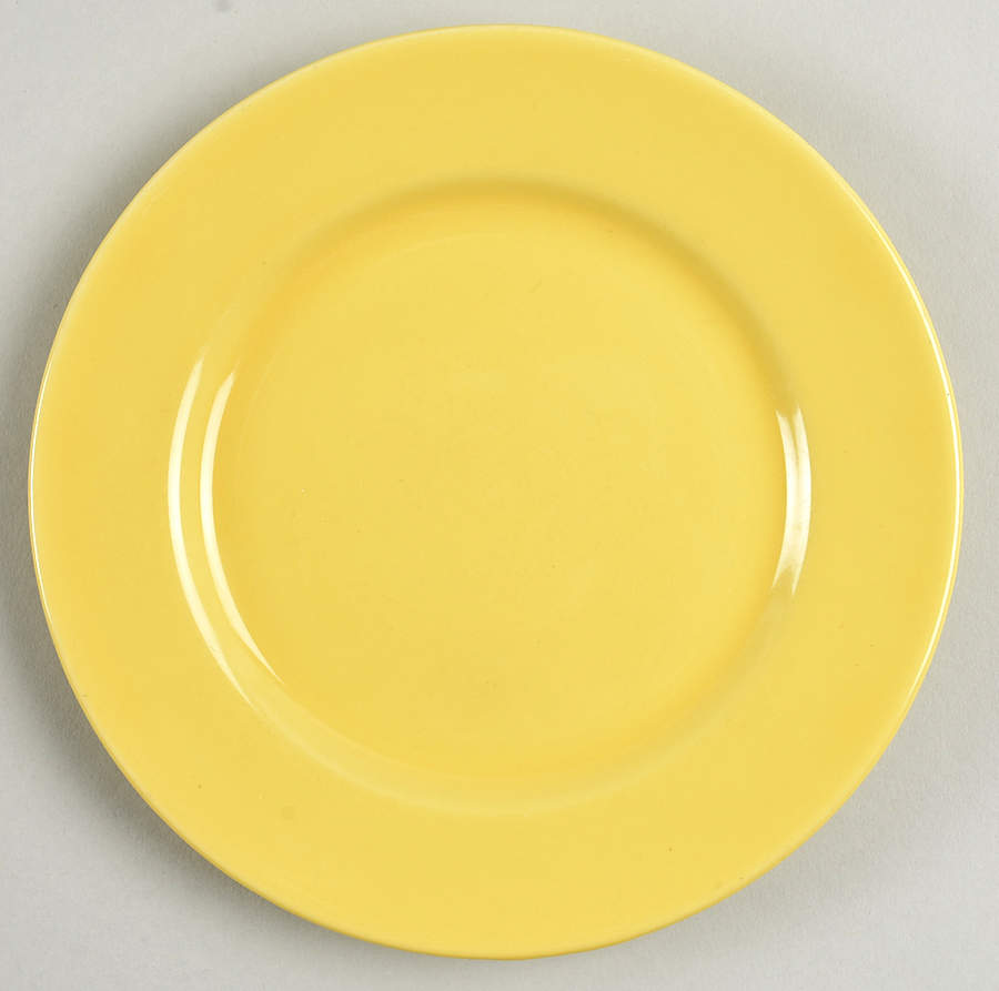 El Patio Bright Yellow (Glossy) Bread & Butter Plate by Franciscan-1