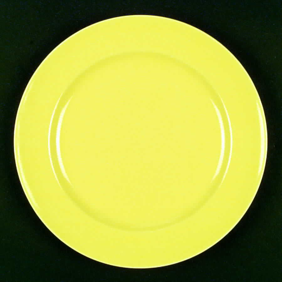 El Patio Bright Yellow (Glossy) Dinner Plate by Franciscan-1