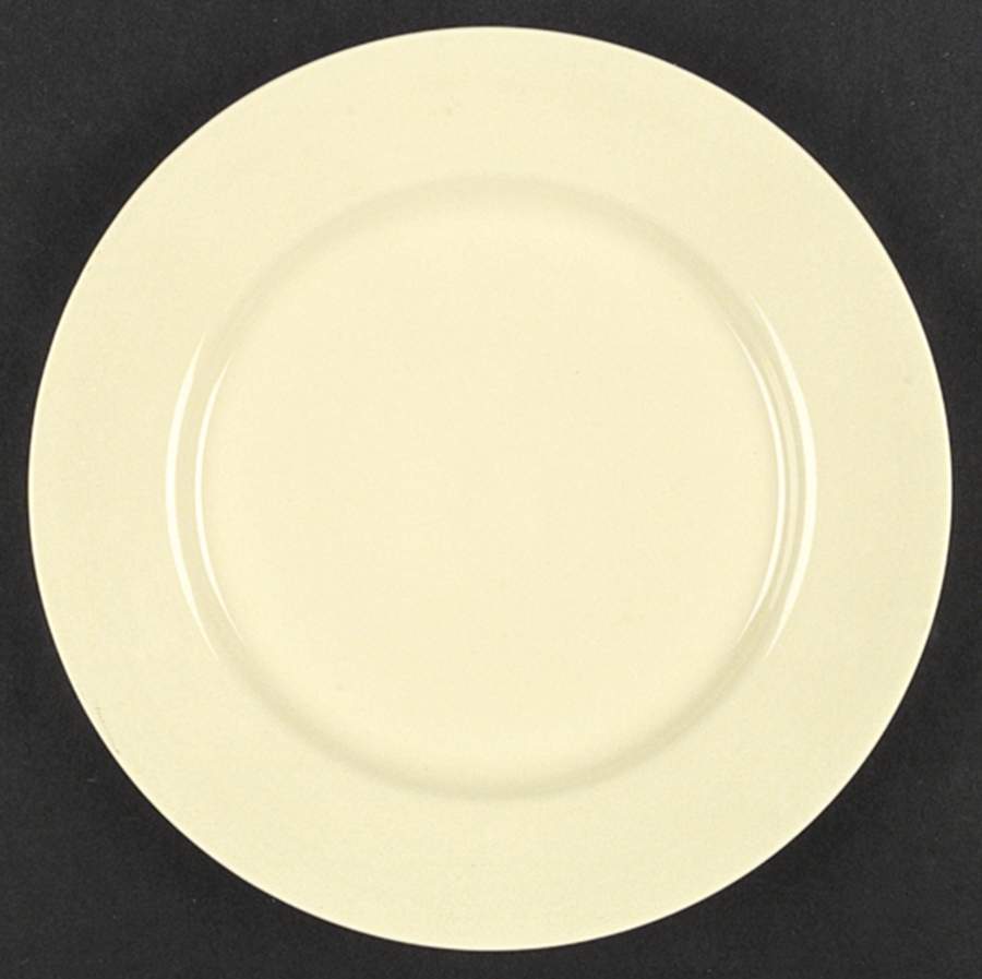 El Patio Pale Yellow (Glossy) Dinner Plate by Franciscan-1