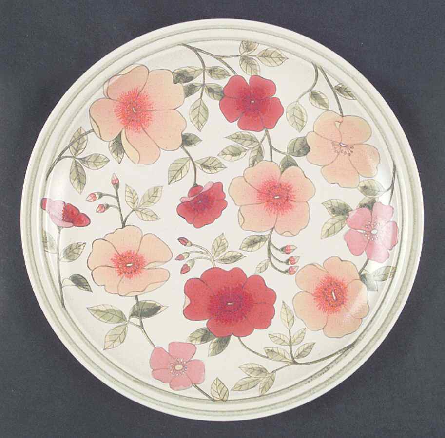 English Rock Rose Dinner Plate by Franciscan-1