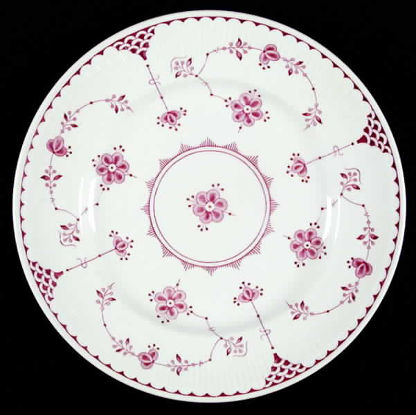 Erica Pink (White) Dinner Plate by Franciscan-1