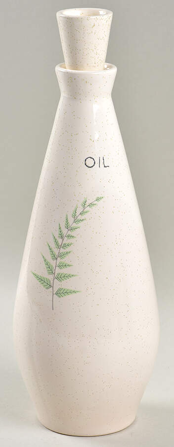 Fern Dell Oil Cruet and Stopper by Franciscan-1