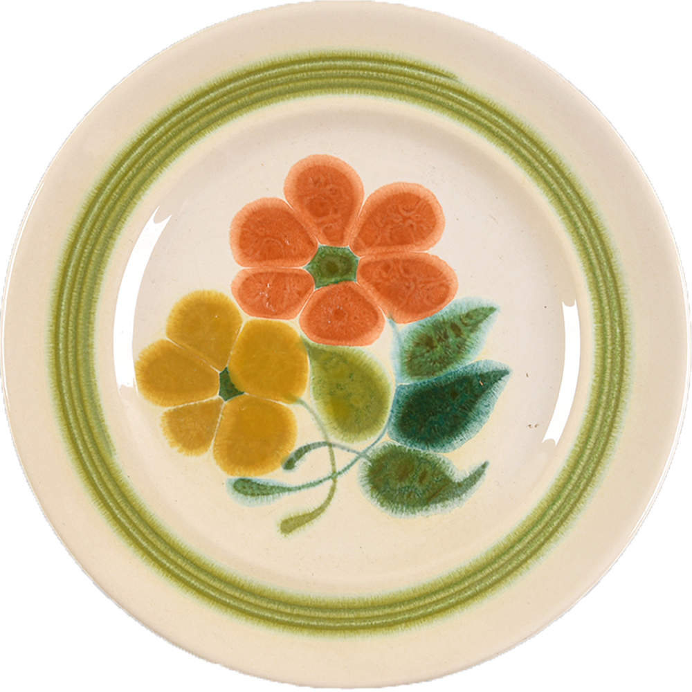 Floral (USA, Rim Shape) Bread & Butter Plate by Franciscan-1