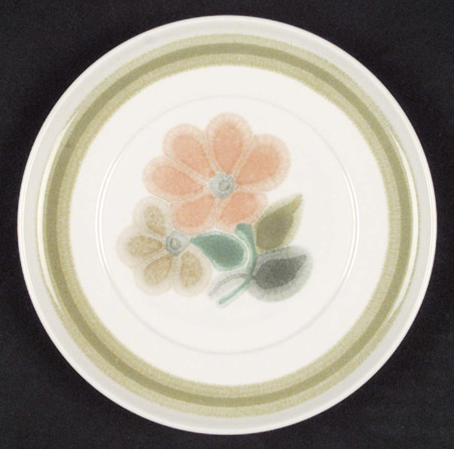 Floral (England, Coupe Shape) Saucer by Franciscan-1