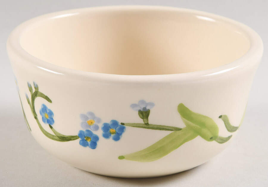 Forget Me Not Open Sugar Bowl by Franciscan-1
