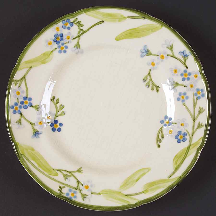 Forget Me Not Salad Plate by Franciscan-1