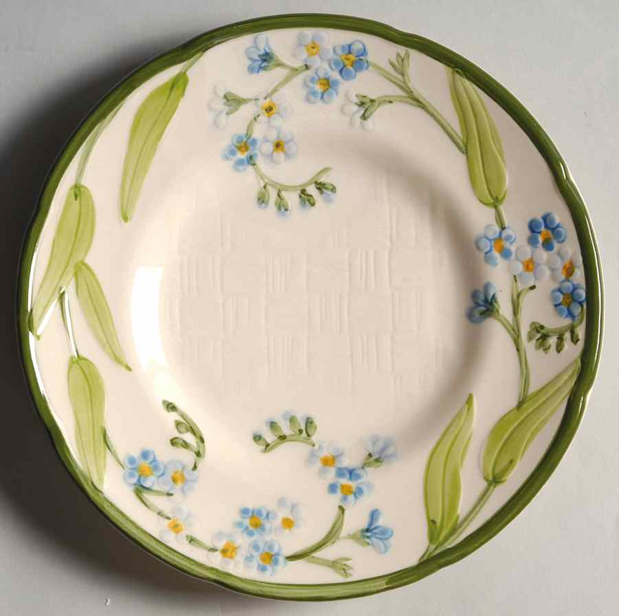 Forget Me Not Bread & Butter Plate by Franciscan-1