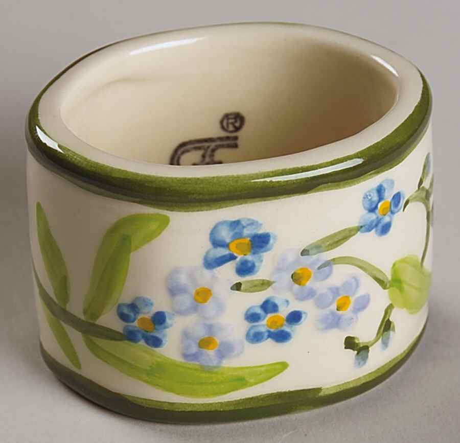 Forget Me Not Napkin Ring by Franciscan-1