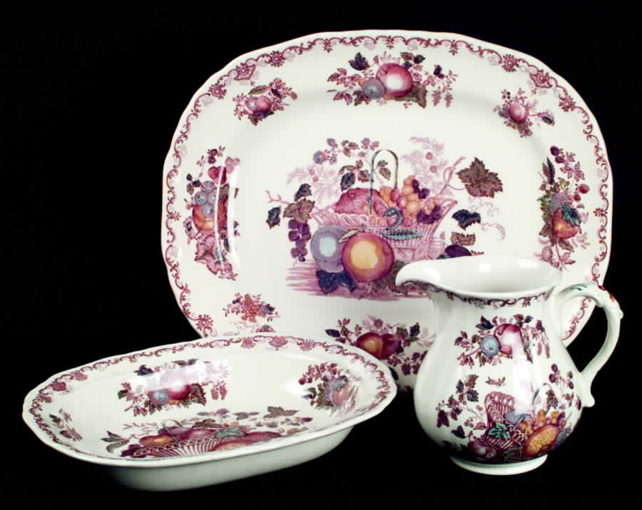 Fruit Basket 10" Oval Vegetable Bowl by Franciscan-1