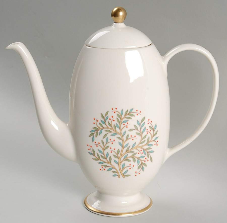 Fremont (No Trim) Coffee Pot & Lid by Franciscan-1