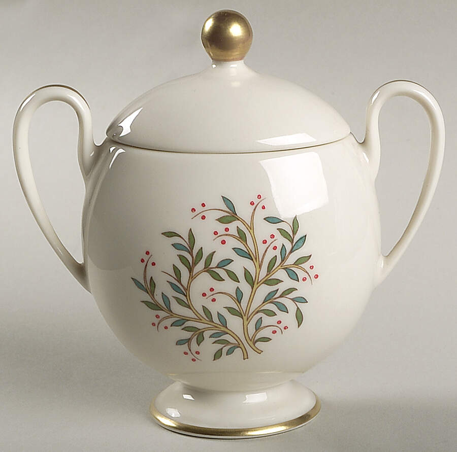 Fremont (No Trim) Sugar Bowl & Lid by Franciscan-1