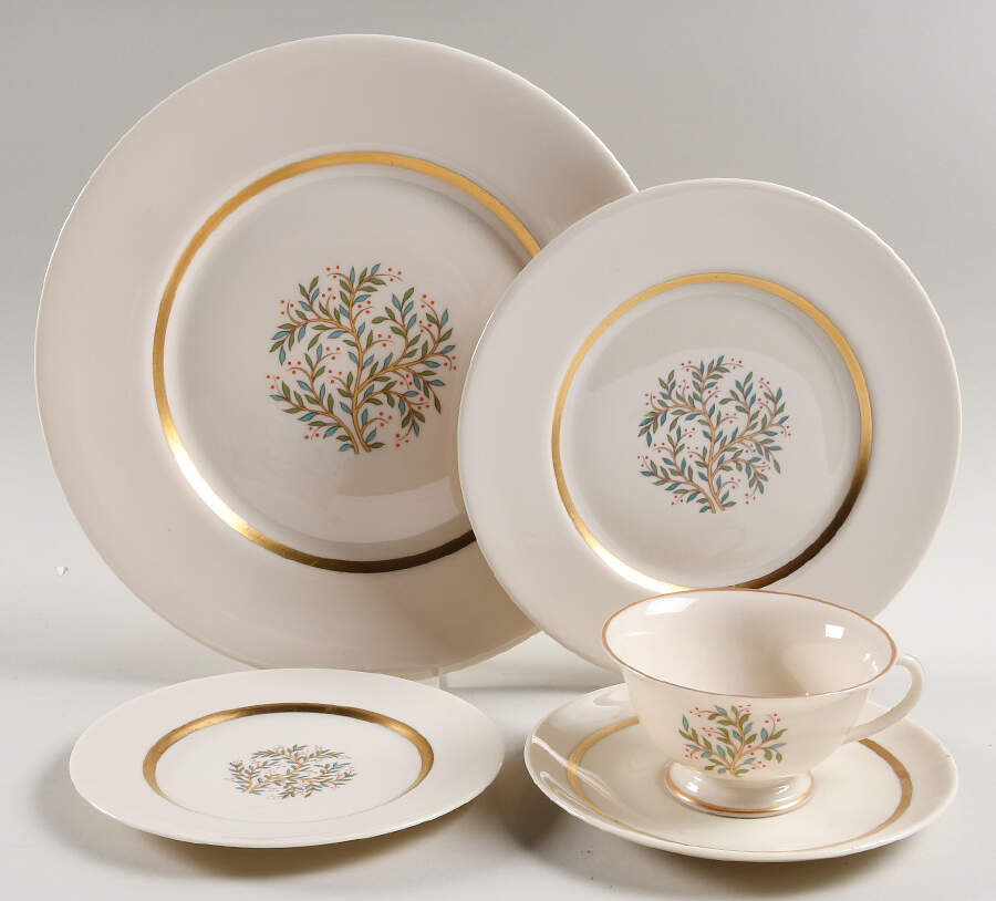 Fremont (No Trim) 5 Piece Place Setting by Franciscan-1