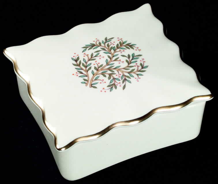 Fremont (No Trim) Cigarette Box & Lid by Franciscan-1