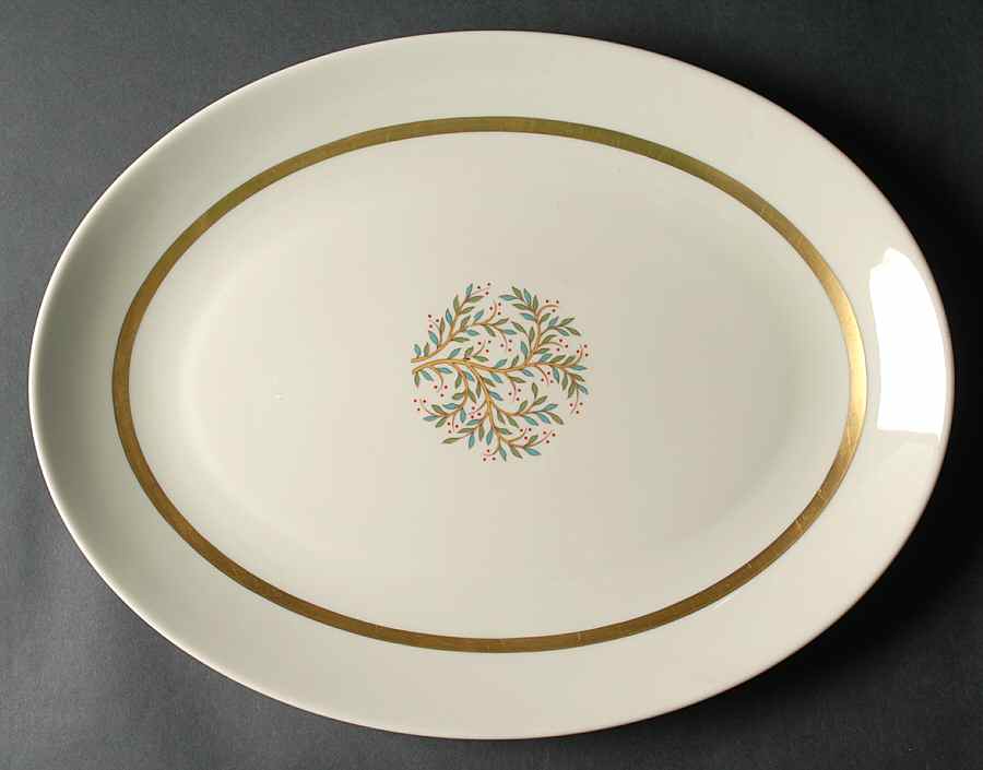 Fremont (No Trim) 16" Oval Serving Platter by Franciscan-1
