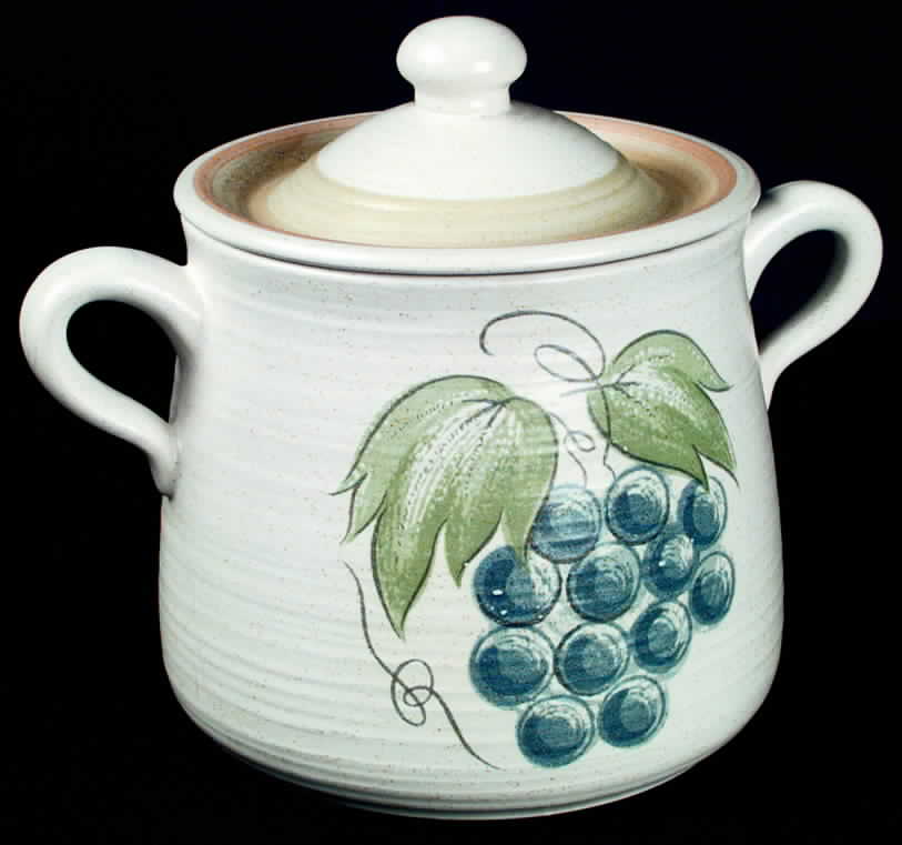 Fruit (Large Fruit) Bean Pot & Lid by Franciscan-1