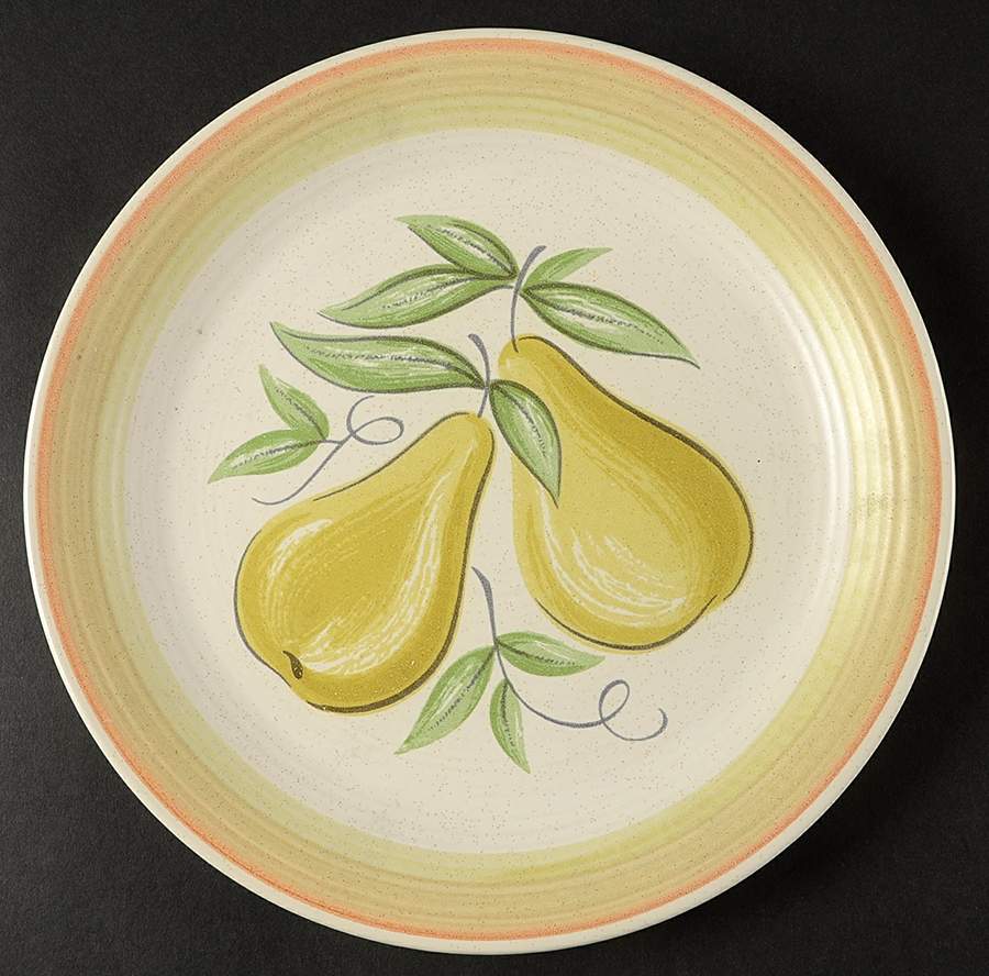Fruit (Large Fruit) Luncheon Plate by Franciscan-1