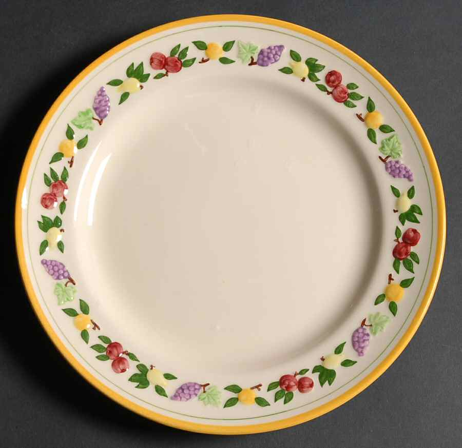 Fruit (Small Fruit) Luncheon Plate by Franciscan-1