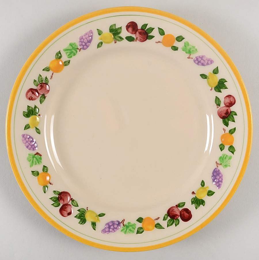 Fruit (Small Fruit) Bread & Butter Plate by Franciscan-1