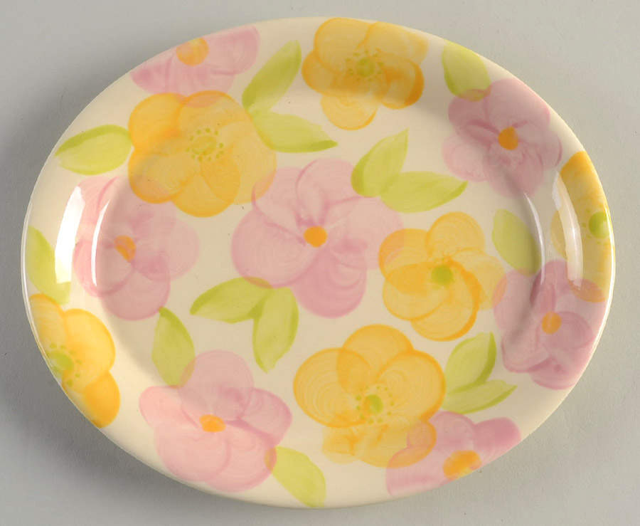 Garden Party 9" Oval Serving Platter by Franciscan-1