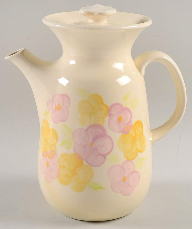 Garden Party Coffee Pot & Lid by Franciscan-1