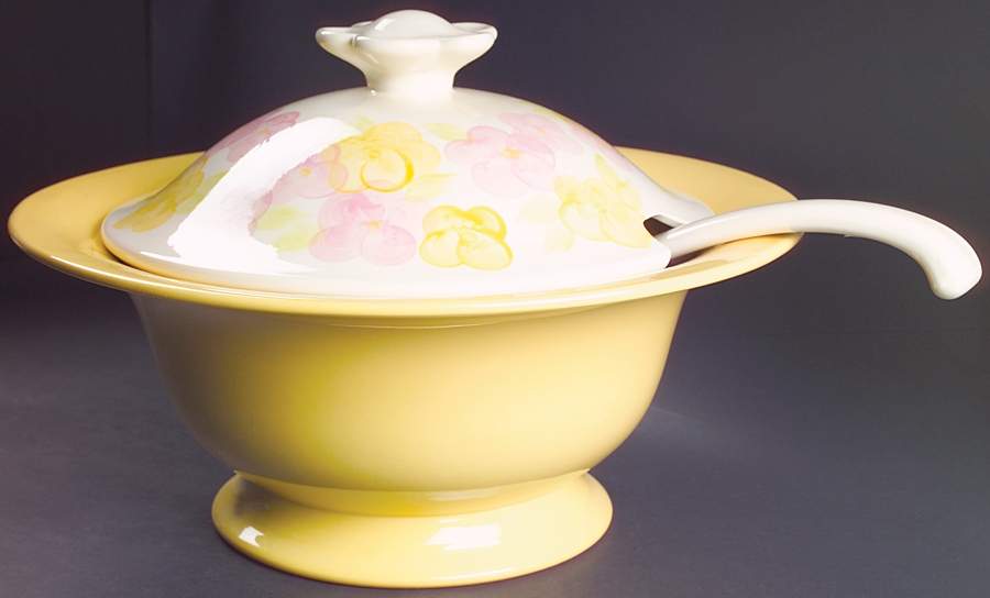 Garden Party Tureen & Lid w/Ladle by Franciscan-1
