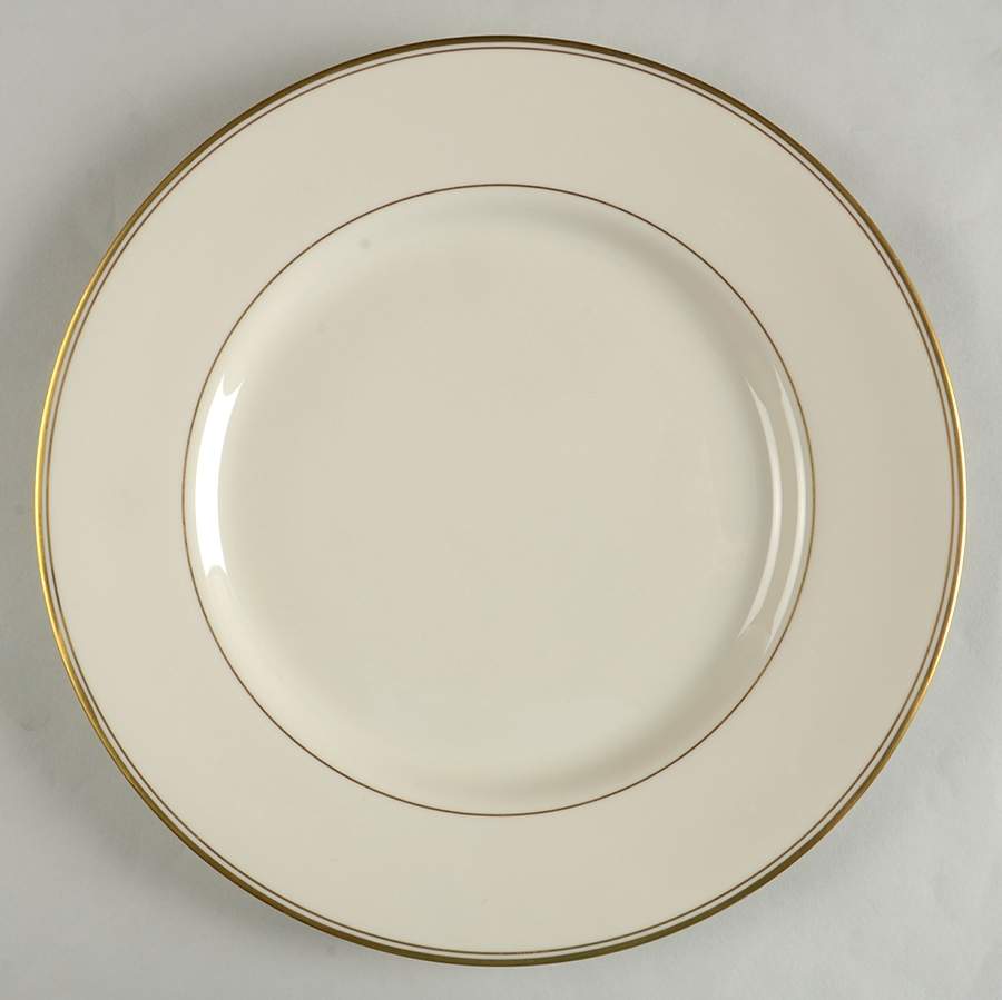 Gold Band (301 Merced Rim) Dinner Plate by Franciscan-1