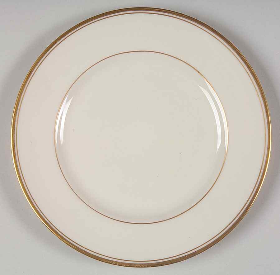 Gold Band (301 Merced Rim) Bread & Butter Plate by Franciscan-1
