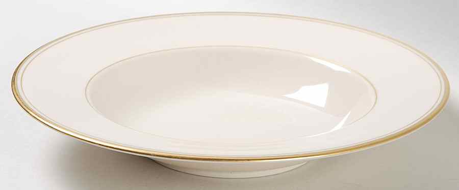 Gold Band (301 Merced Rim) Rim Soup Bowl by Franciscan-1