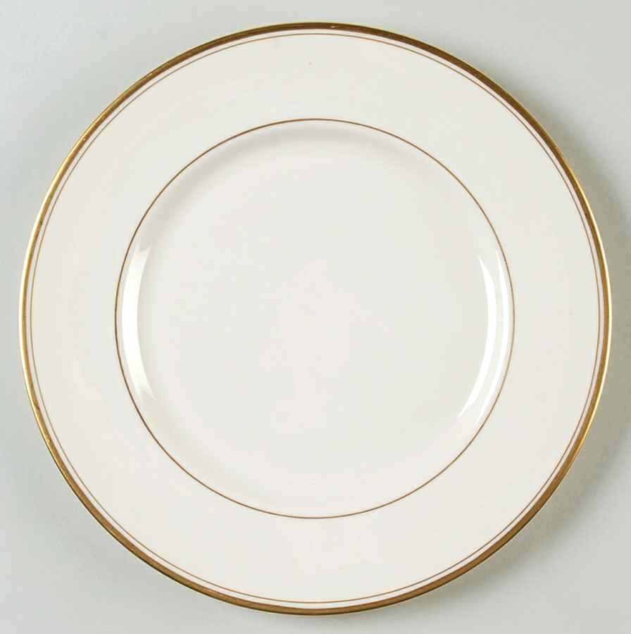 Gold Band (301 Merced Rim) Salad Plate by Franciscan-1