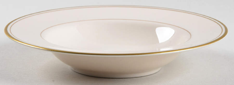 Gold Band (202 Encanto Coupe) Rim Fruit/Dessert (Sauce) Bowl by Franciscan-1