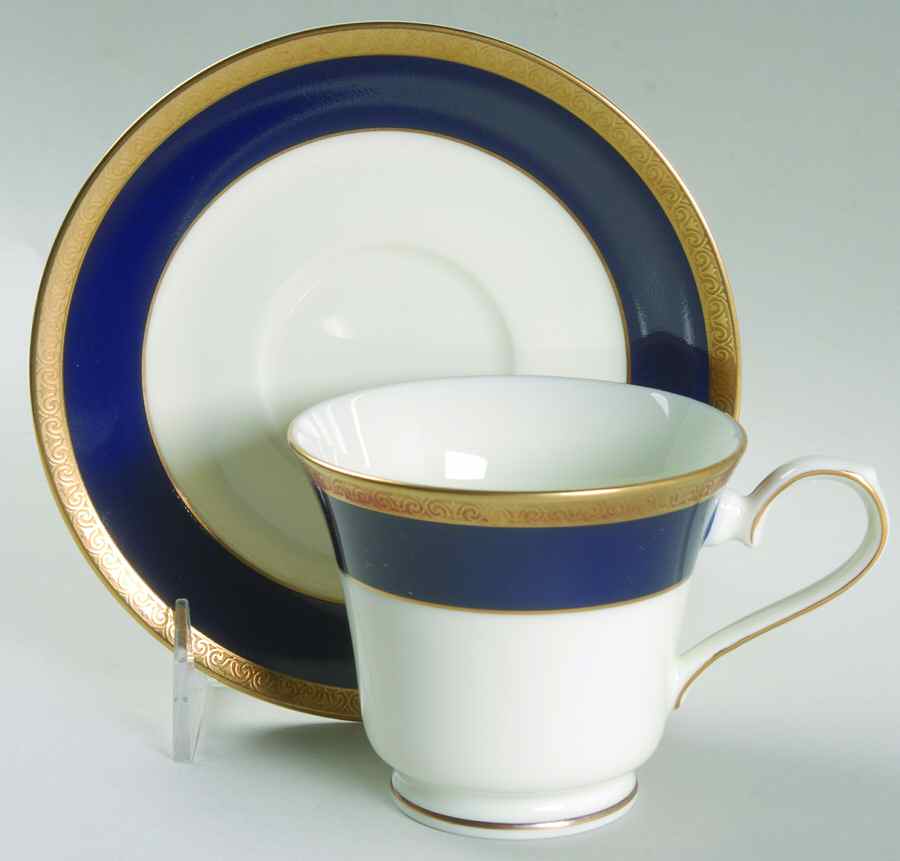 Granville Footed Cup & Saucer Set by Franciscan-1