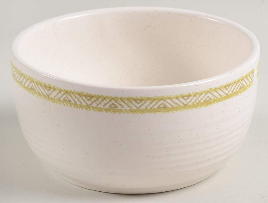 Hacienda Green Sugar Bowl No Lid by Franciscan-1