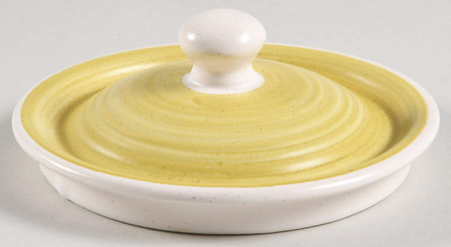 Hacienda Green Lid for Sugar Bowl by Franciscan-1