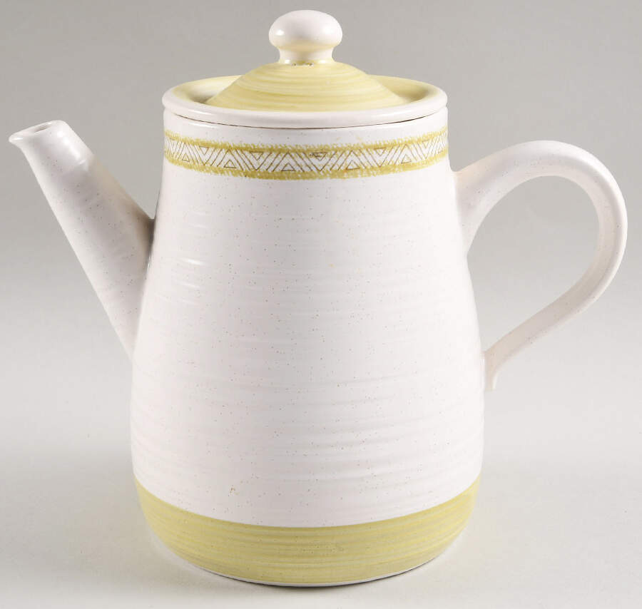 Hacienda Green Coffee Pot & Lid by Franciscan-1