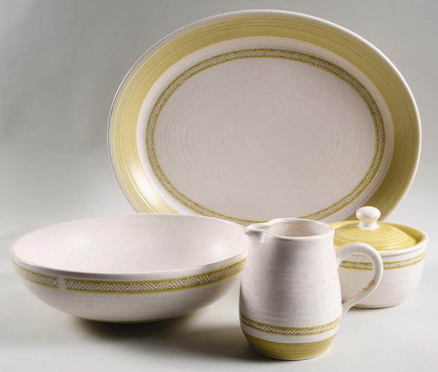 Hacienda Green 5 Piece Hostess Set by Franciscan-1