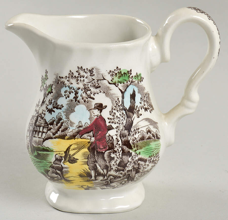Hunter Multicolor Creamer by Franciscan-1