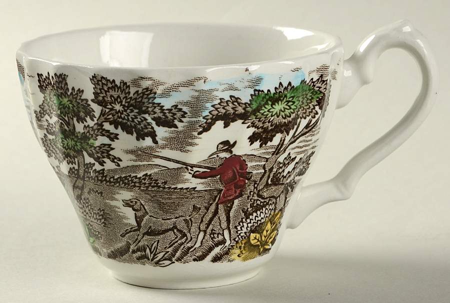 Hunter Multicolor Flat Cup by Franciscan-1