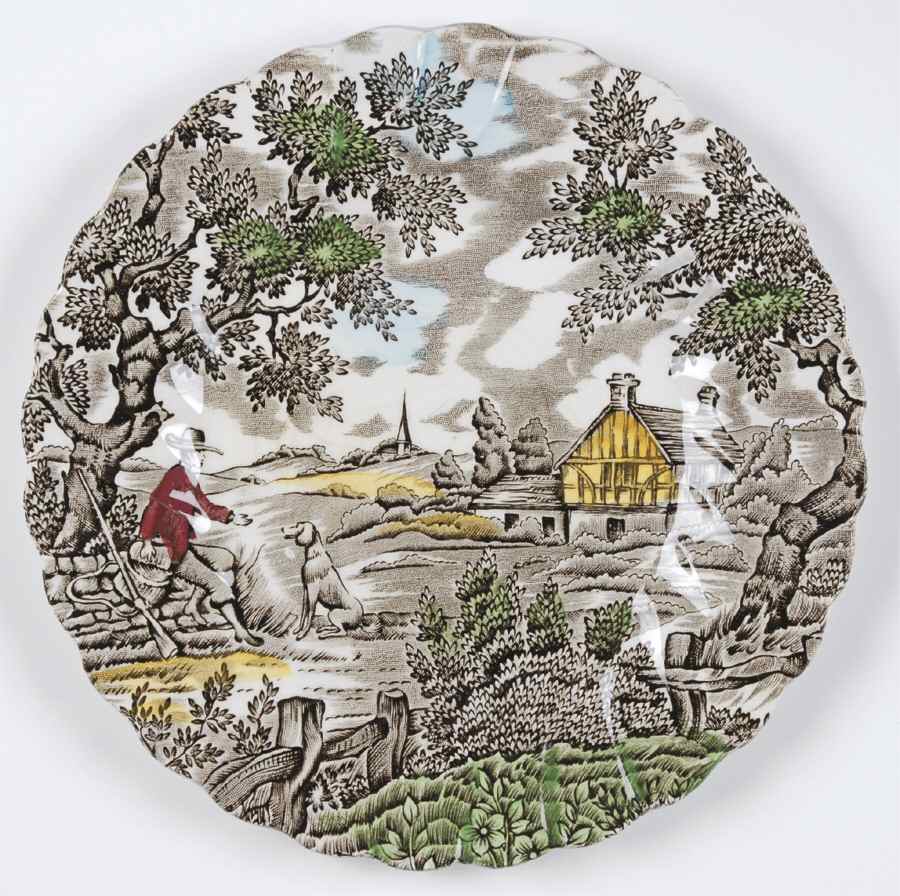 Hunter Multicolor Bread & Butter Plate by Franciscan-1
