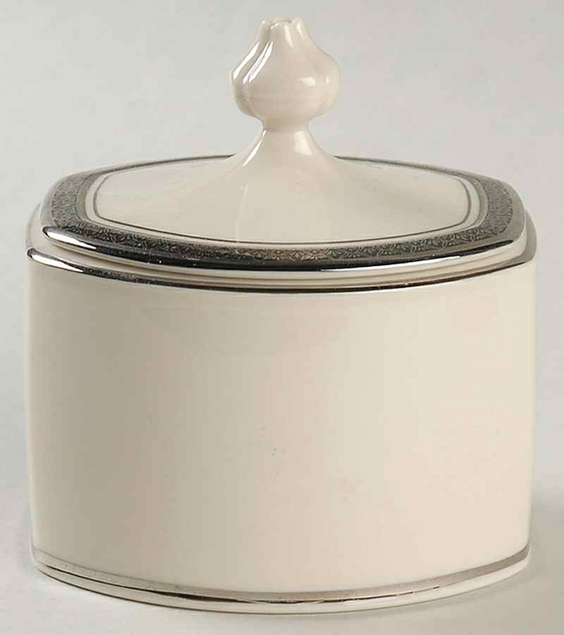 Indigo Sugar Bowl & Lid by Franciscan-1