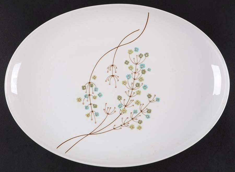 It's A Breeze 13" Oval Serving Platter by Franciscan-1