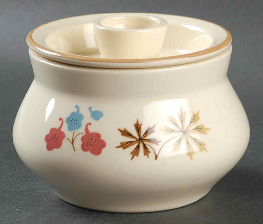 Larkspur Sugar Bowl & Lid by Franciscan-1