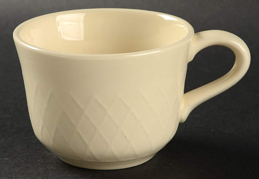 Lattice Flat Cup by Franciscan-1