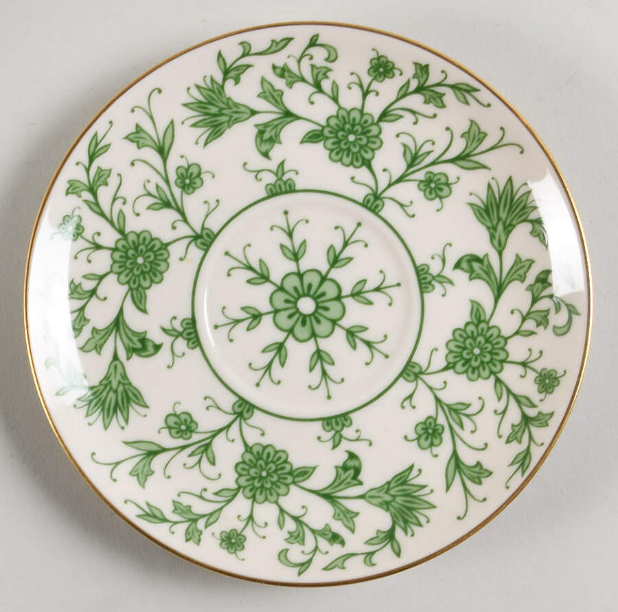 Lorraine Green Saucer by Franciscan-1