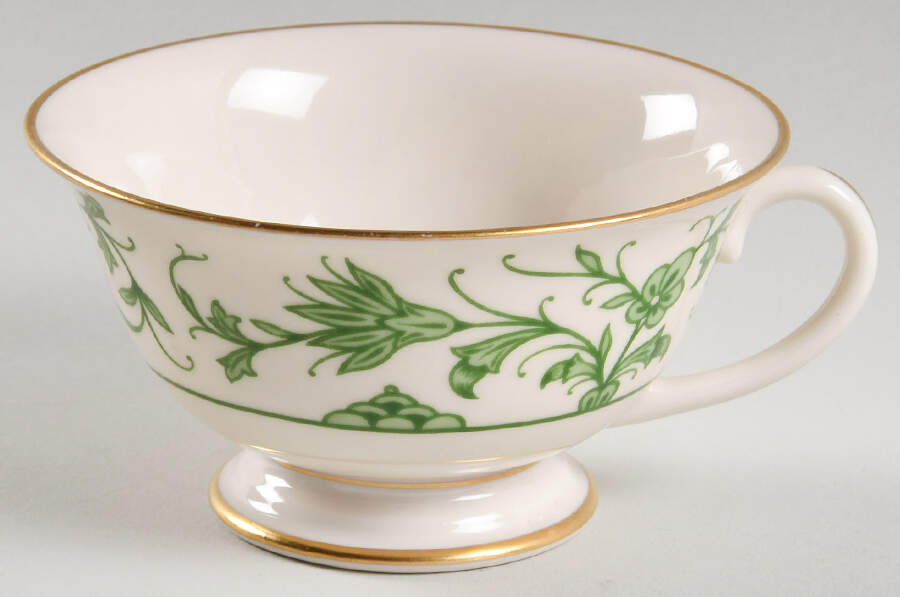 Lorraine Green Footed Cup by Franciscan-1