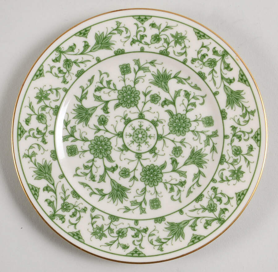 Lorraine Green Bread & Butter Plate by Franciscan-1