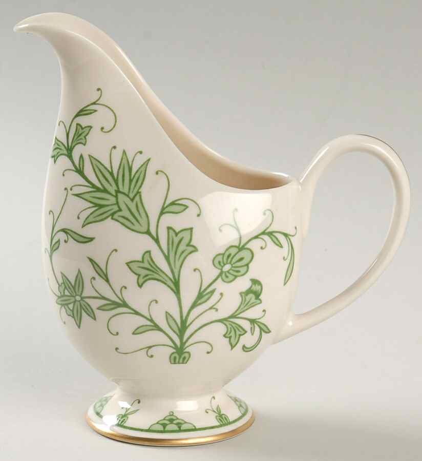 Lorraine Green Creamer by Franciscan-1